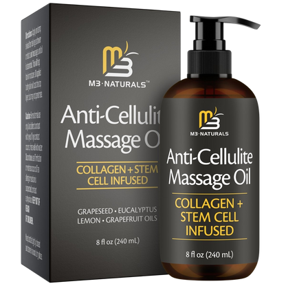 Anti-Cellulite Massage Oil, Grapefruit & Lemon, 8oz